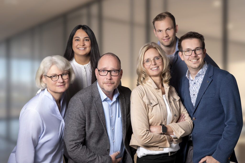 Das Team Front-Office der Stadtwerke Dülmen